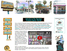 Tablet Screenshot of floridianrestaurant.com